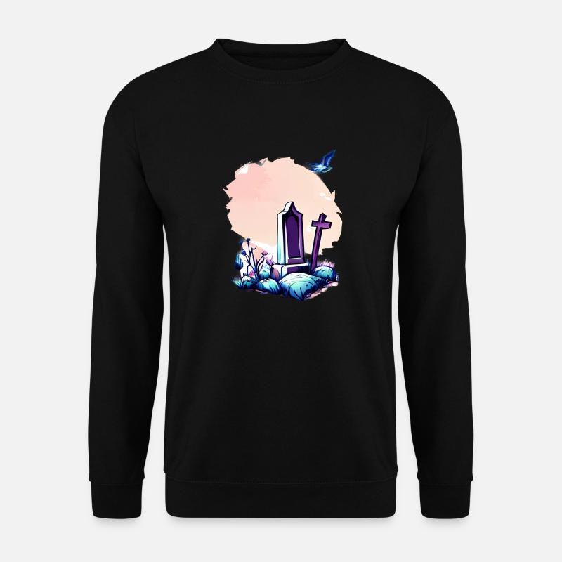 Verlassenes Grab - Unisex Pullover - Schwarz
