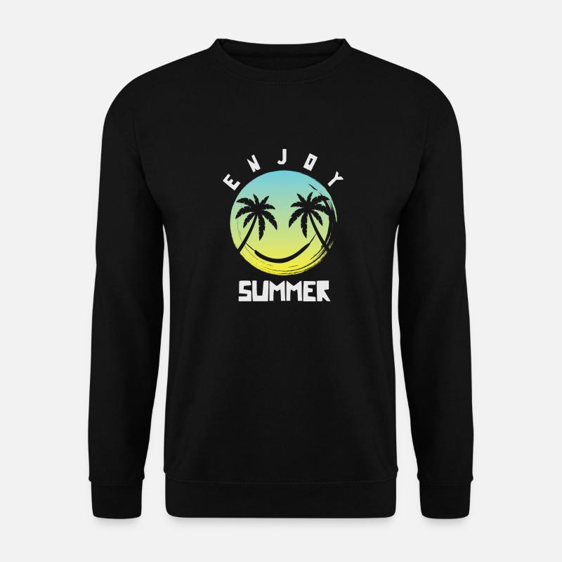 Enjoy Summer - Unisex Pullover - Schwarz