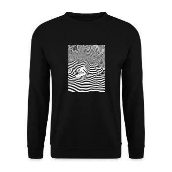 Surfing Surfboard Surfer Water Sports - Unisex Sweatshirt - black - Front - Alina (178cm) & Michal (187cm)