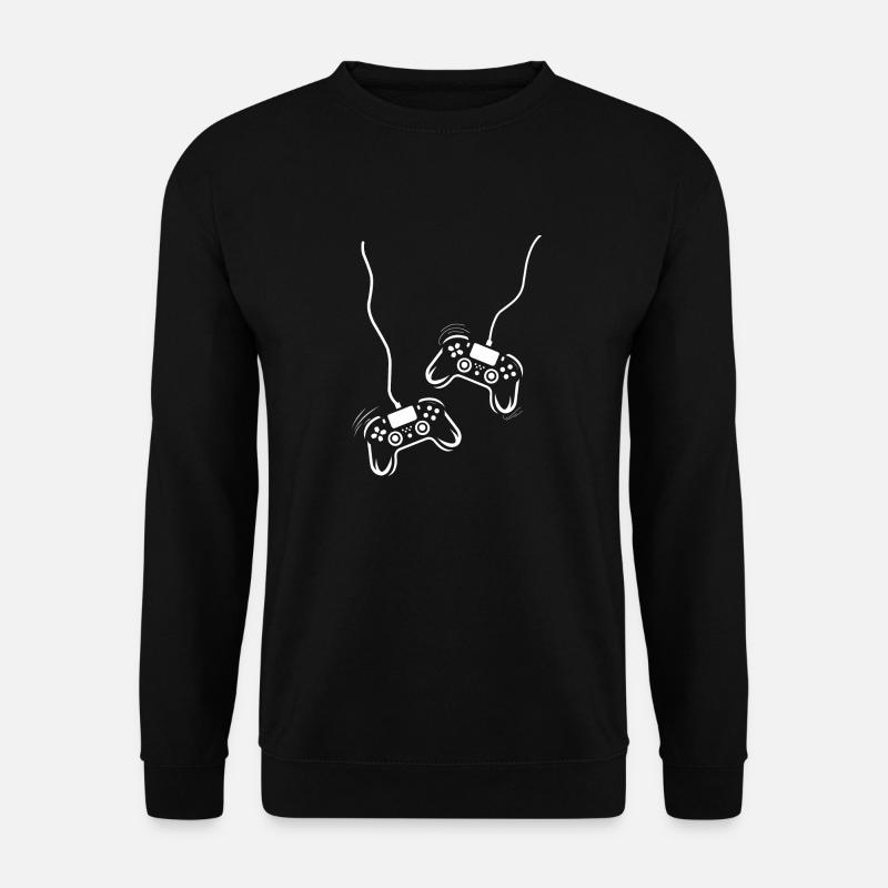 Game Console Controller - Unisex Sweatshirt - black