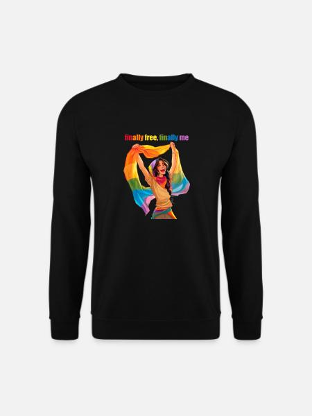Pride woman - Unisex Sweatshirt - black