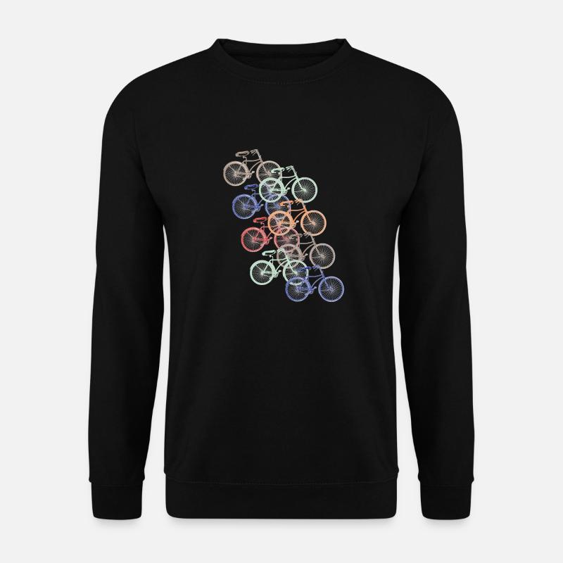 Retro Bikes - Unisex Sweatshirt - black