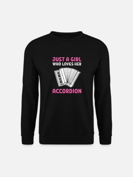 accordéon - Sweat-shirt Unisexe - noir