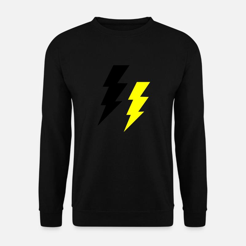 blitze thunder - Unisex Pullover - Schwarz