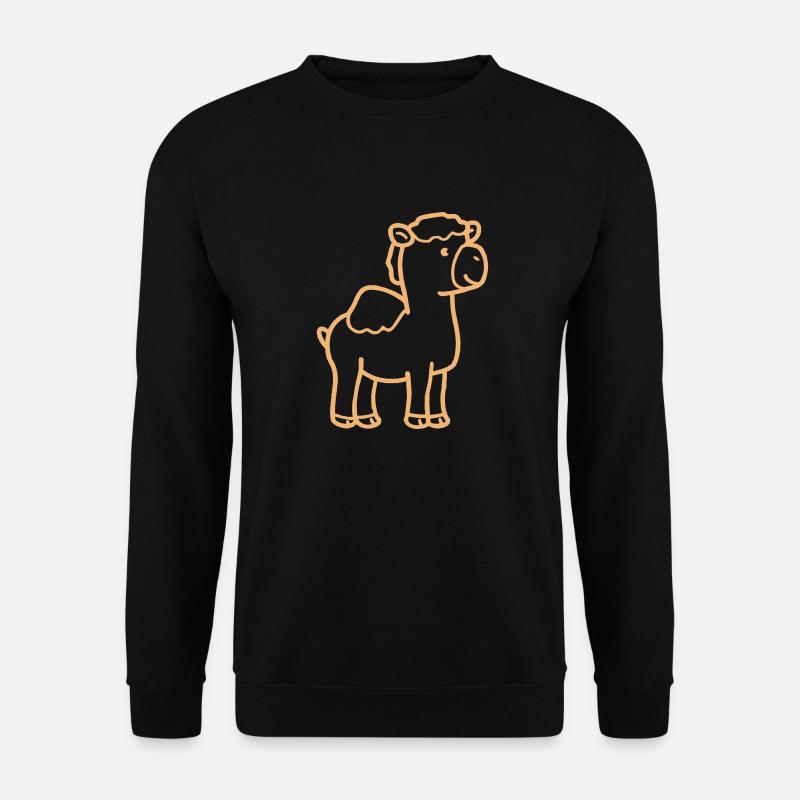 Camel Comic - Unisex Sweatshirt - black