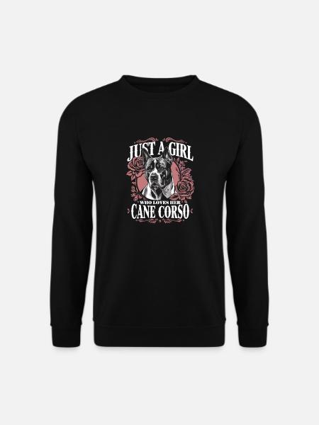 Cane Corso Hund - Unisex Pullover - Schwarz