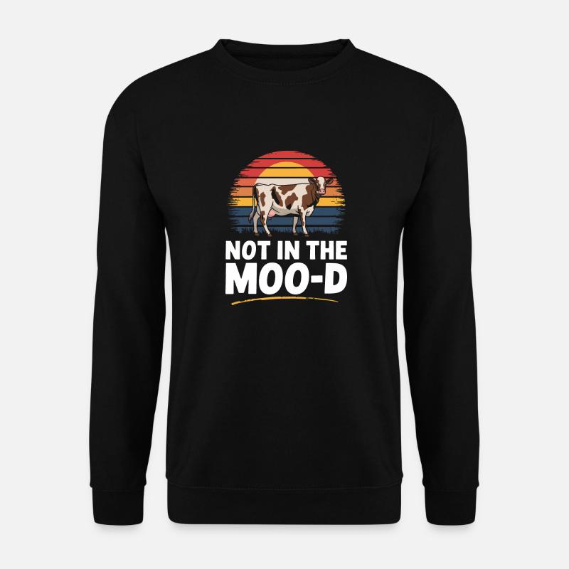 Cow Farmer Farm Cows Farmer - Unisex Sweatshirt - black