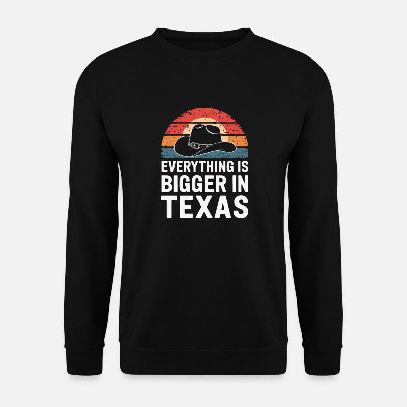 Texas State Texans Texas - Unisex Sweatshirt - black
