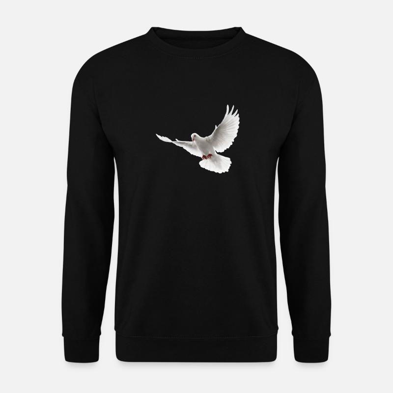 Taube - Unisex Pullover - Schwarz