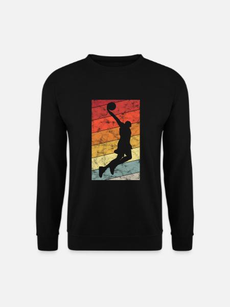 Basket basket basket basketball basketteur basketteur - Sweat-shirt Unisexe - noir