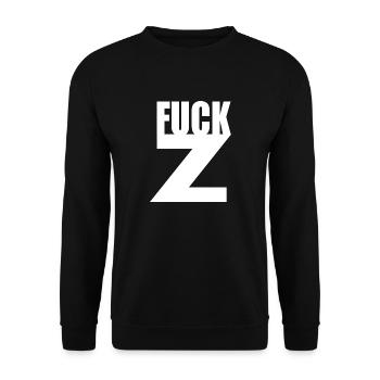 Z - Sweat-shirt Unisexe - noir - Devant - Alina (178cm) & Michal (187cm)