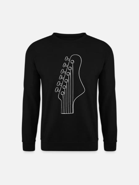 Guitare Simplement - Sweat-shirt Unisexe - noir