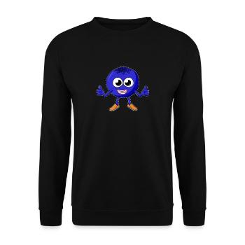 Myristique Dessin animé - Sweat-shirt Unisexe - noir - Devant - Alina (178cm) & Michal (187cm)