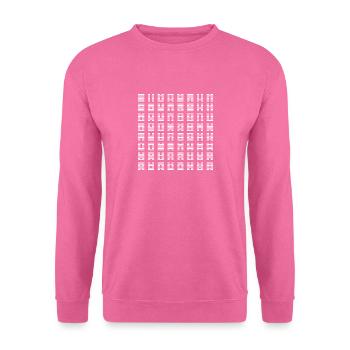 64 Hexagrams I Ching oracle Symbols of wisdom - Unisex Sweatshirt - pink - Front