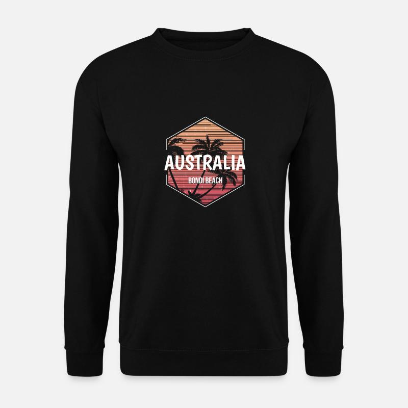 Bondi Beach Vacances Souvenir - Sweat-shirt Unisexe - noir