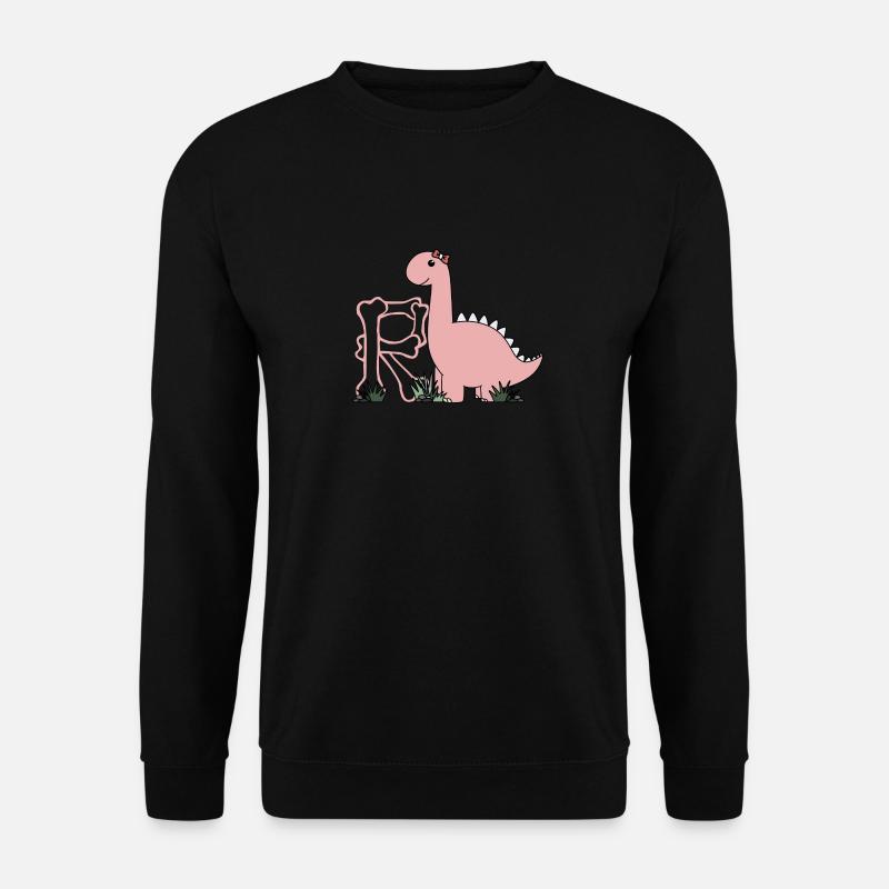 Buchstabe R - Unisex Pullover - Schwarz