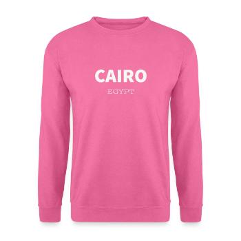 Le Caire - Sweat-shirt Unisexe - rose - Devant