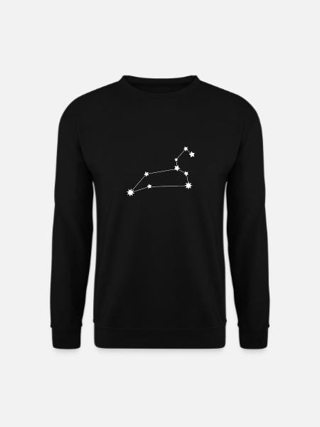 Sternzeichen Löwe - Unisex Pullover - Schwarz