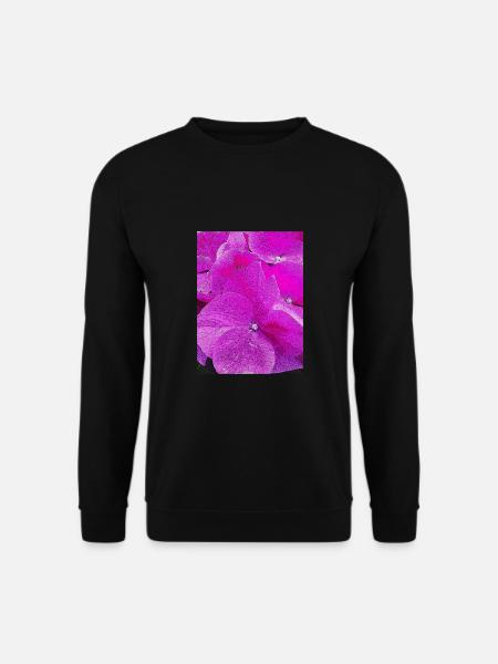 Hydrangea, Hydrangea - Unisex Sweatshirt - black