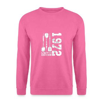 Darts Darts Darts Player 1972 Gefirag Darts - Unisex Sweatshirt - pink - Front
