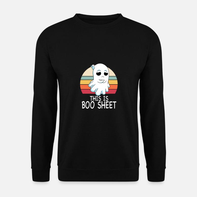 This Is Boo Sheet - Unisex Sweatshirt - black