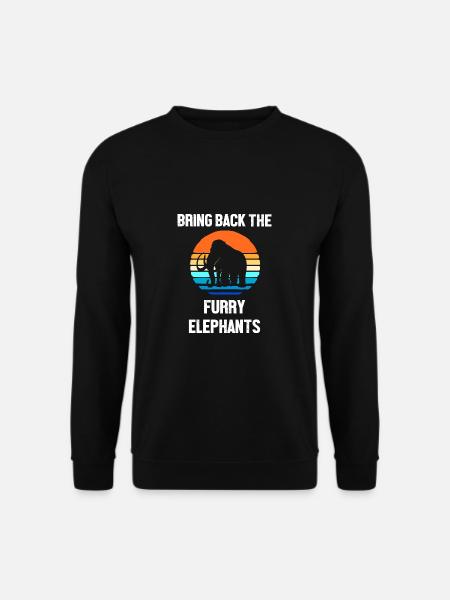 Mammoth - Unisex Sweatshirt - black