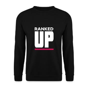 gamer nerd gameplay zocker online community - Unisex Pullover - Schwarz - Vorne - Alina (178cm) & Michal (187cm)