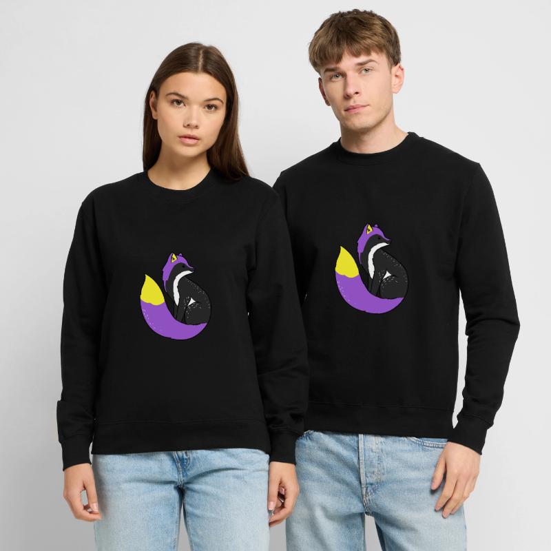 Nonbinary Fox Nonbinary Pride Unisex Sweatshirt