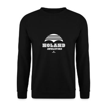 Noland Athletics Blanc - Sweat-shirt Unisexe - noir - Devant - Alina (178cm) & Michal (187cm)