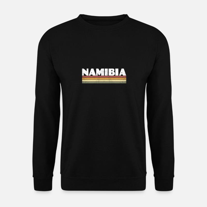Namibia Vintage - Unisex Pullover - Schwarz