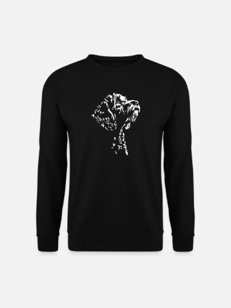Cockapoo Silhouette Dog Dog Wilsigns - Unisex Sweatshirt - black