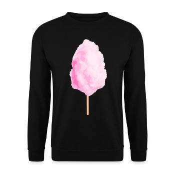 Barbe à papa barbe à papa - Sweat-shirt Unisexe - noir - Devant - Alina (178cm) & Michal (187cm)