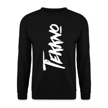 TEKKNO TECHNO HARD TEKK HARDTEKK TEKKE - Unisex Pullover - Schwarz - Vorne - Alina (178cm) & Michal (187cm)