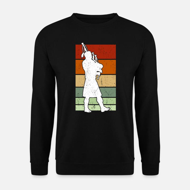 Dudelsack Dudelsack Dudelsack - Unisex Pullover - Schwarz