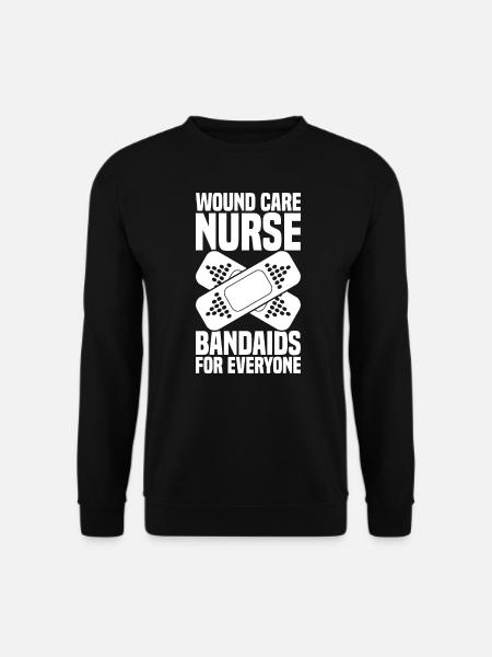 Wound Care Nurse - Unisex Sweatshirt - black