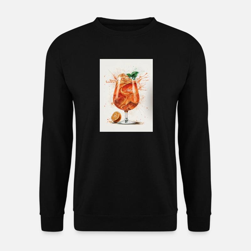 Sprizz Illustration  - Unisex Pullover - Schwarz