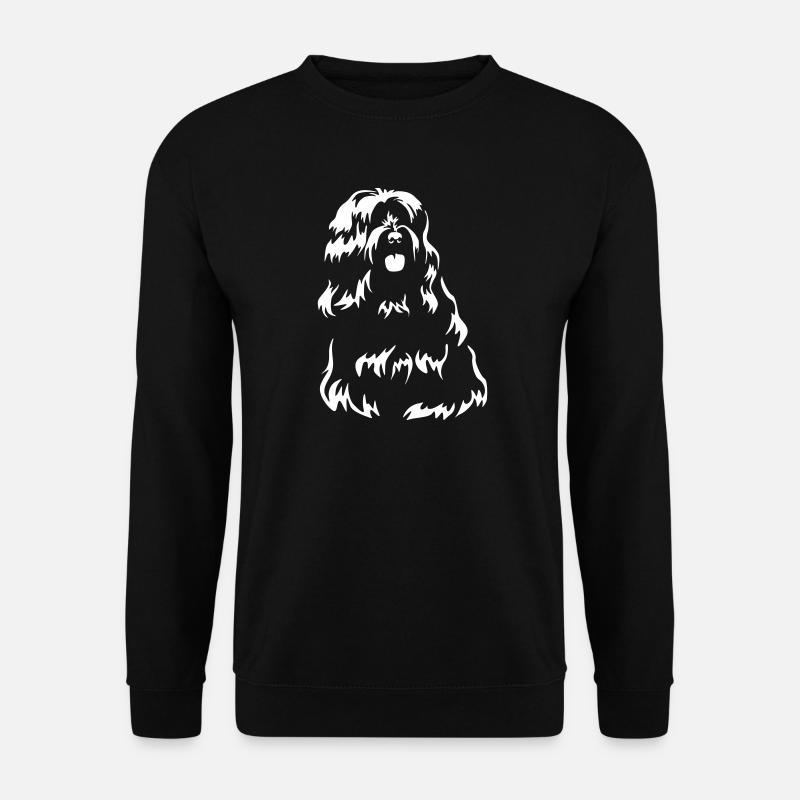 Tibetan Terrier "Black Edition" - Unisex Sweatshirt - black
