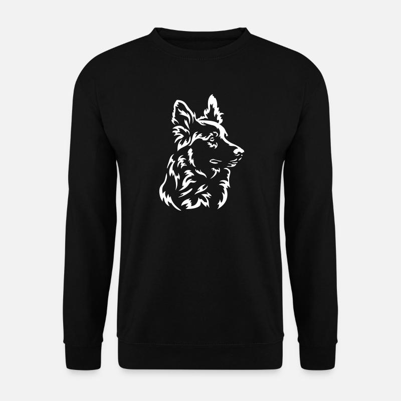 Harzer Fuchs Kopf "Black Edition" - Unisex Pullover - Schwarz