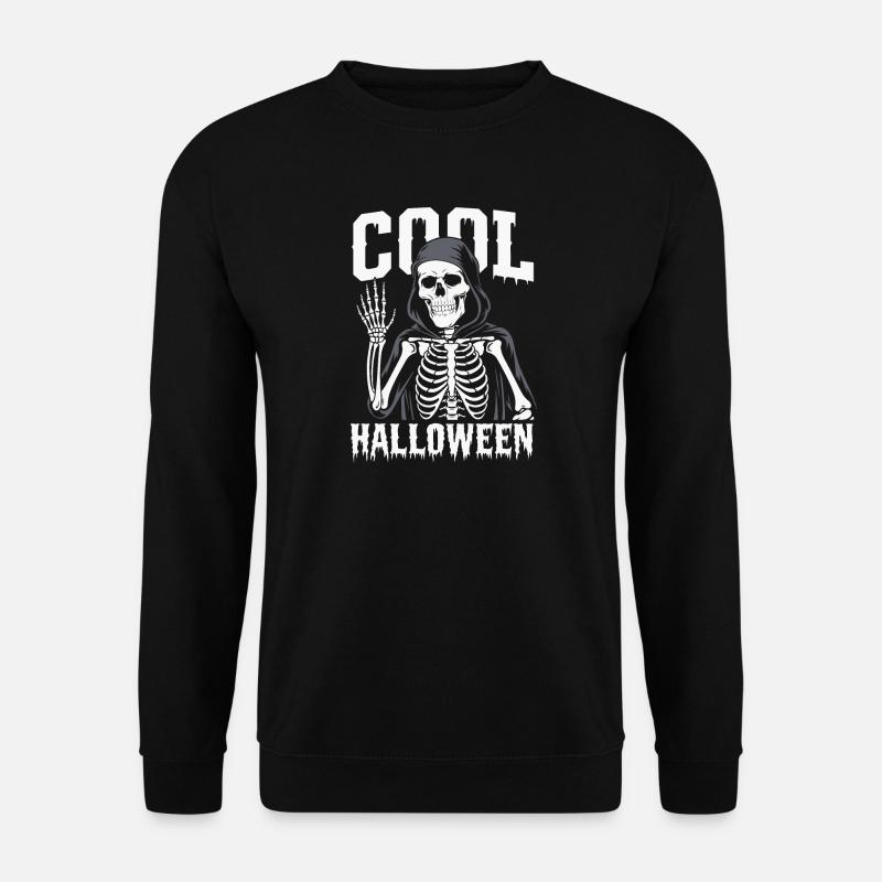 Cool Halloween Skeleton - Unisex Sweatshirt - black