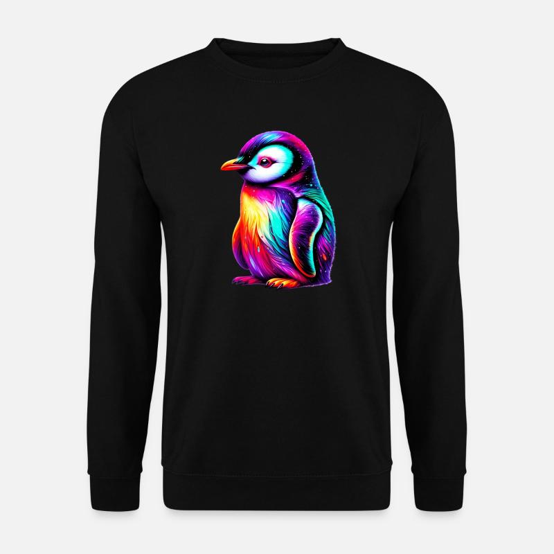Pinguin - Unisex Pullover - Schwarz