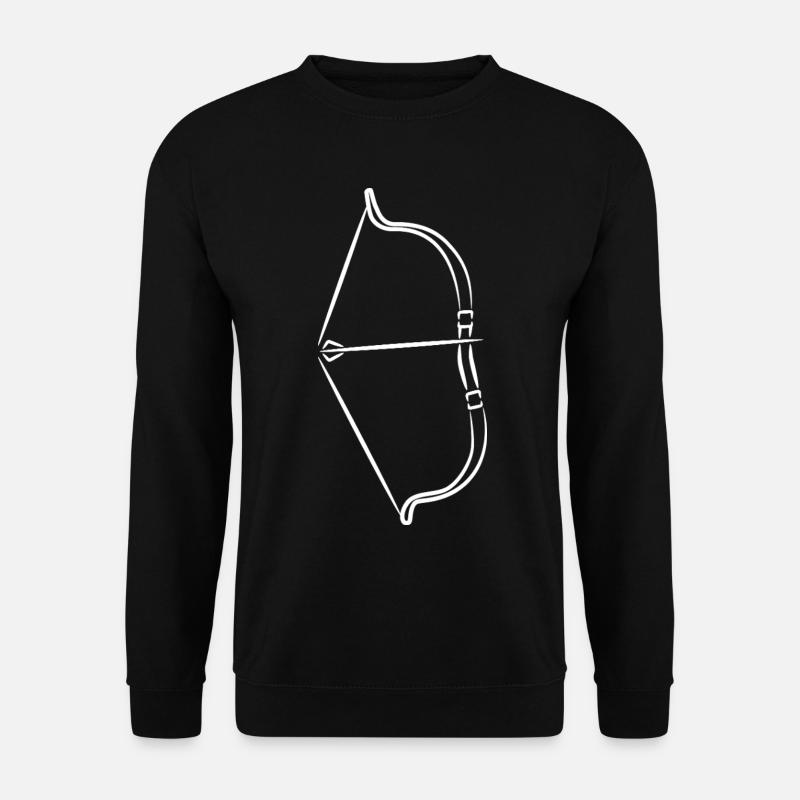 Bow and arrow - Unisex Sweatshirt - black