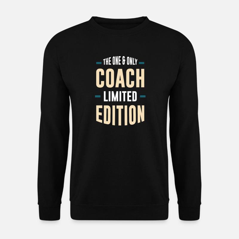 Limitierte Coach Edition - Unisex Pullover - Schwarz
