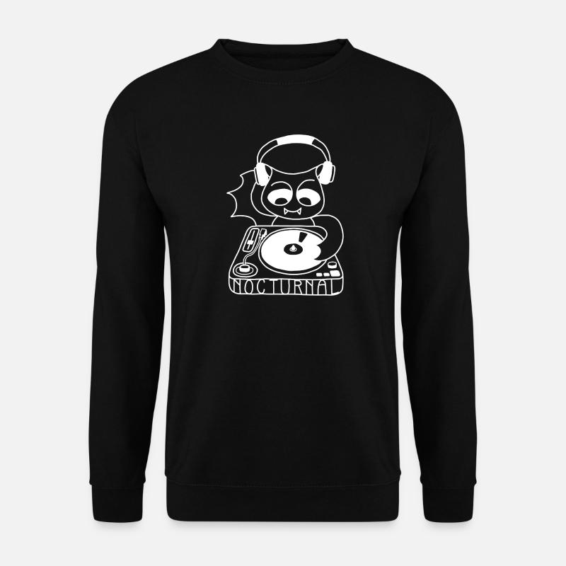 DJ Bat - Unisex Sweatshirt - black