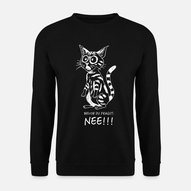 Avant que tu ne demandes... - Sweat-shirt Unisexe - noir