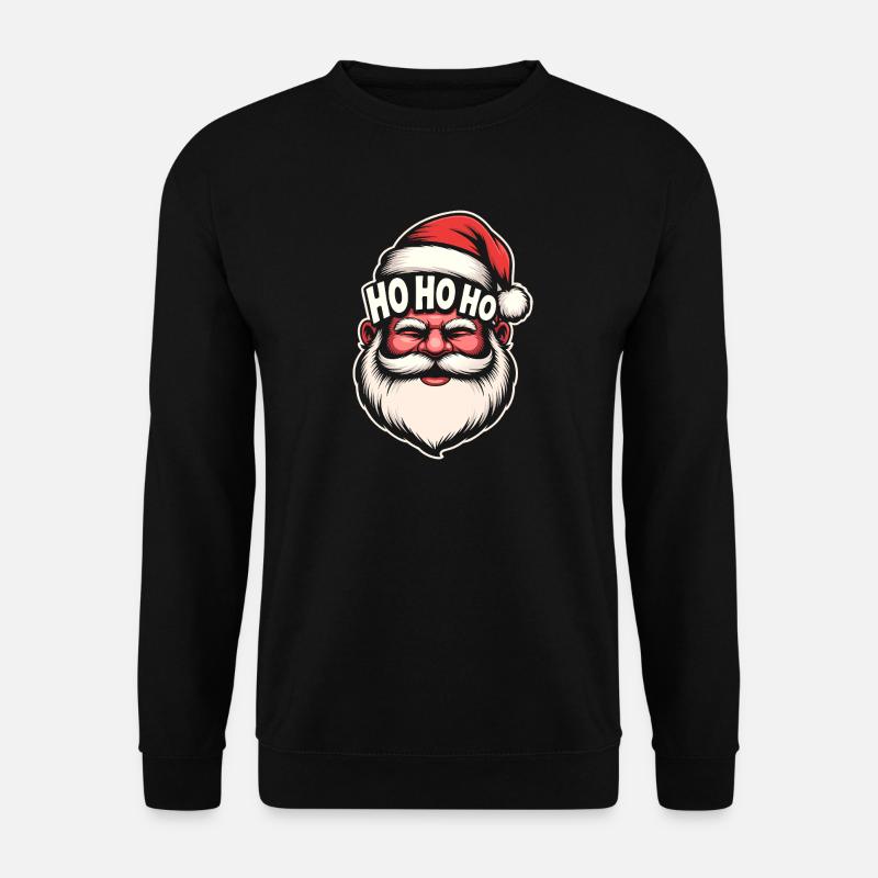 HoHoHo Weihnachten - Unisex Pullover - Schwarz
