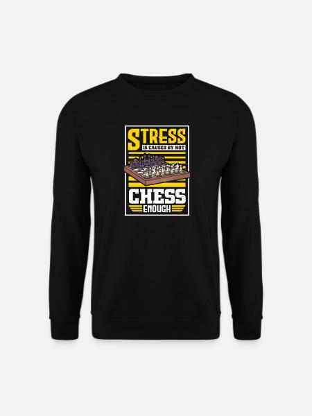 Chess Chess Player Chessboard - Unisex Sweatshirt - black