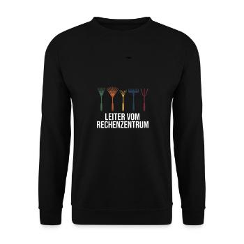 Welchen Teil Von Verstehst Du Nicht Programmierer - Unisex Pullover - Schwarz - Vorne - Alina (178cm) & Michal (187cm)
