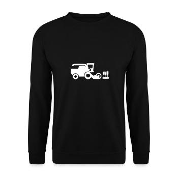 Harvester - Unisex Sweatshirt - black - Front - Alina (178cm) & Michal (187cm)