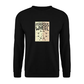 The Chemistry - Ferris Wheel! - Gift - Unisex Sweatshirt - black - Front - Alina (178cm) & Michal (187cm)