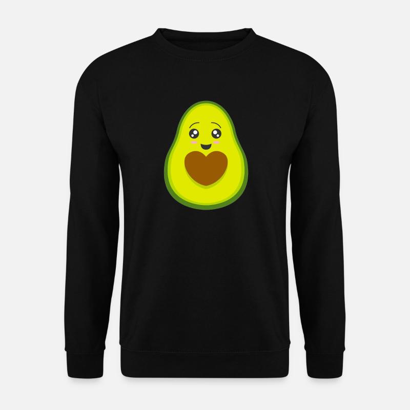 Avocado - Unisex Pullover - Schwarz
